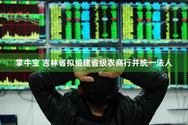 掌牛宝 吉林省拟组建省级农商行并统一法人