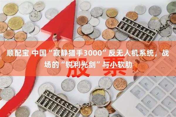 顺配宝 中国“寂静猎手3000”反无人机系统，战场的“锐利光剑”与小软肋